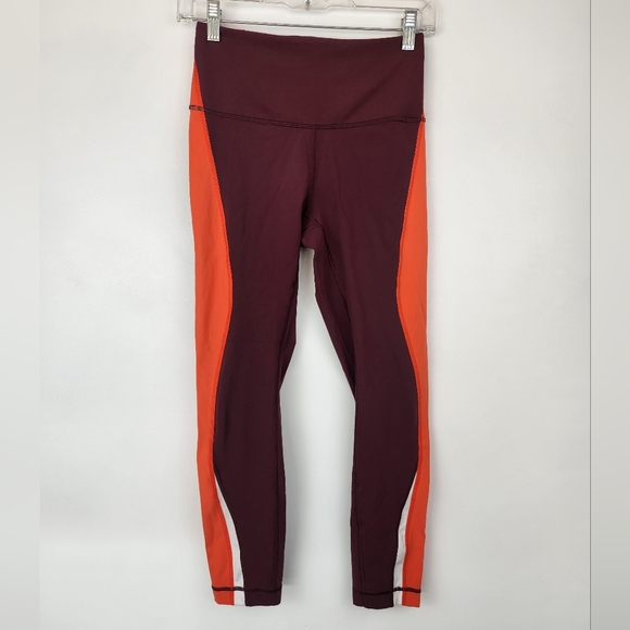 Lululemon Kick Serve Sweat Leggings Size 6  23 inch inseam - Picture 1 of 7